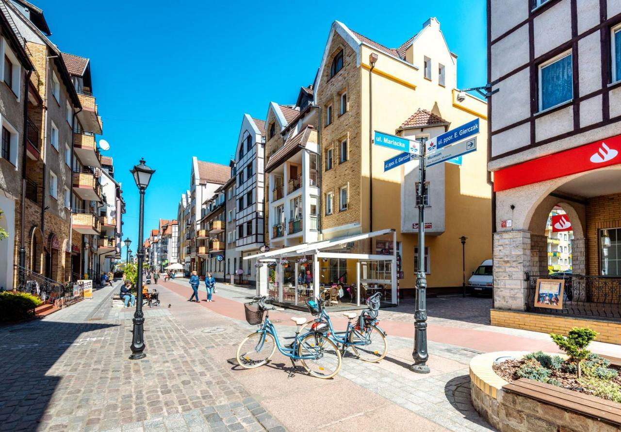 Apartament na starowce Kołobrzeg Esterno foto